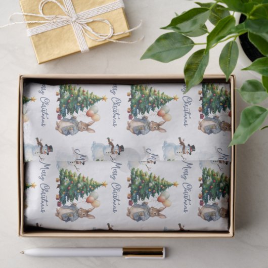Peter the Rabbit Christmas tree 薄葉紙 (ギフト)