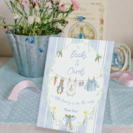Peter the Rabbit Clothesline Books and Cards Sign 台座サイン