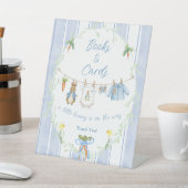 Peter the Rabbit Clothesline Books and Cards Sign 台座サイン (インサイチュ)
