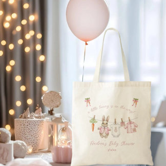 Peter the Rabbit Girl Clothesline  トートバッグ