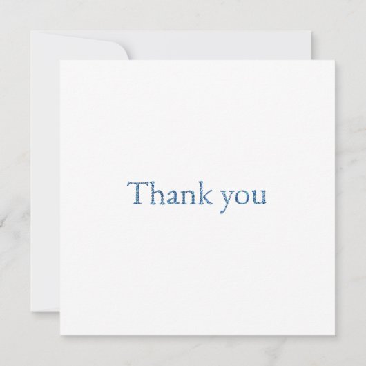  Peter the rabbit Star pattern サンキューカード (裏面)