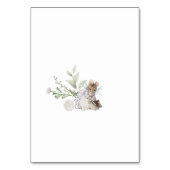 Peter the Rabbit Wildflower Table Number テーブルナンバー (裏面)