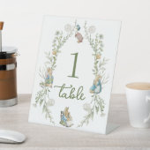 Peter the Rabbit Wildflower Table Number 台座サイン (インサイチュ)