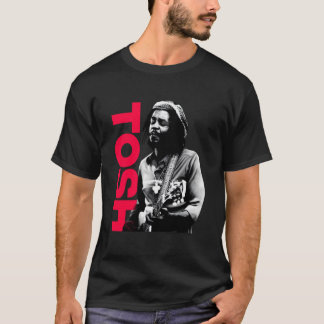 Peter Tosh With Guitar Adrian Boot Photo Tシャツ