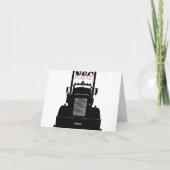 Peterbiltのメッセージカードを通って吹くこと カード (裏面)