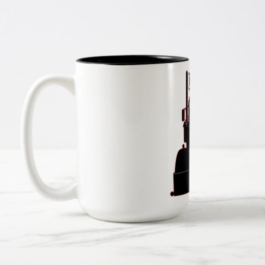 Peterbiltの針の鼻は#3マグを編集します ツートーンマグカップ (左)