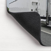 Peterbilt白い379のマウスパッド マウスパッド (コーナー)