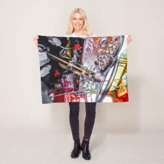 Peterbilt 359のダッシュ フリースブランケット