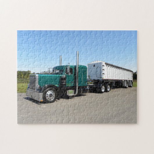 Peterbilt 379のバケツのパズル ジグソーパズル (横)