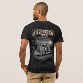 PETERBILT Tシャツ デザイン トラック愛好家 (裏面フル)