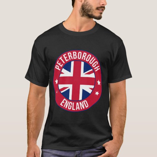 Peterborough, England City T-Shirt | Travel & Home Tシャツ (正面)