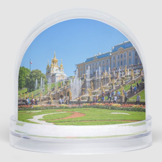 Peterhof Palace Grand Cascade – St. Petersburg Rus (正面)