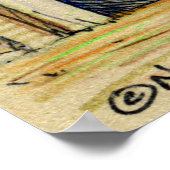 @petermoore irkafirkaプリント ポスター (角)