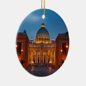 Petersdom in Rom - Italien セラミックオーナメント (右)