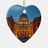 Petersdom in Rom - Italien セラミックオーナメント (右)