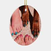 Peticure -ペディキュアのスパ日 セラミックオーナメント (右)