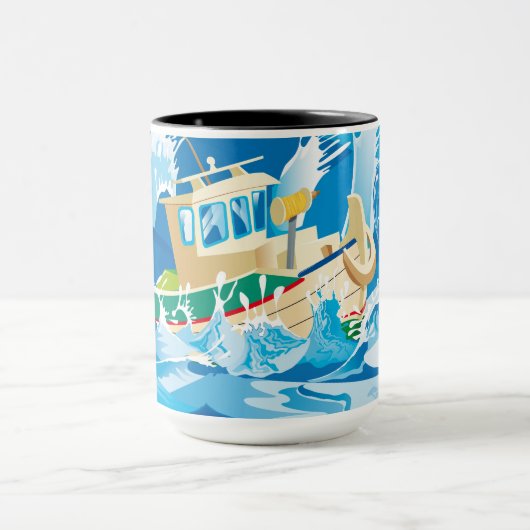 Petit bateau マグカップ (中央)
