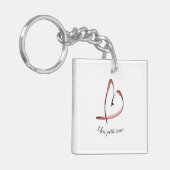 petit coeur キーホルダー (正面左)