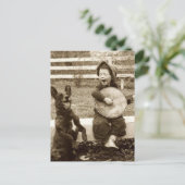 Petit garçon et chien, musique ポストカード (スタンド正面)