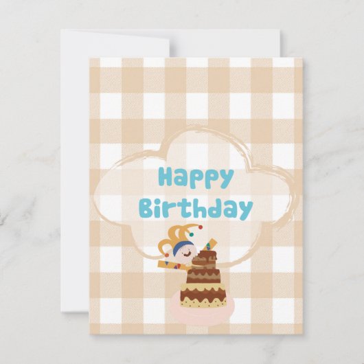 Petit King - Canciones para Soñar サンキューカード (正面)