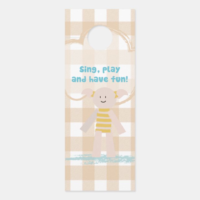 Petit King - Canciones para Soñar ドアノブサイン (正面)