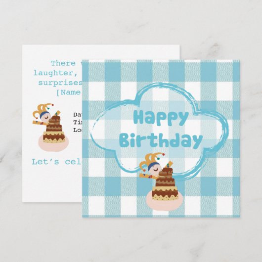 Petit King - Canciones para Soñar 招待状 (正面/裏面)