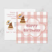 Petit King - Canciones para Soñar 招待状 (正面/裏面)