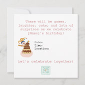 Petit King - Canciones para Soñar 招待状 (裏面)