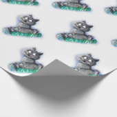 Petit loup ラッピングペーパー (角)