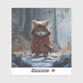 Petit loup chaperon rouge  シール (シート)