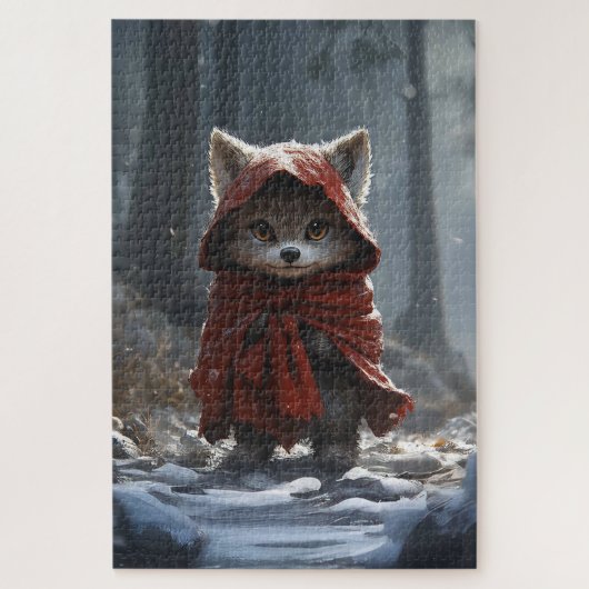 Petit loup chaperon rouge  ジグソーパズル (縦)