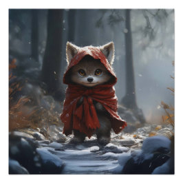 Petit loup chaperon rouge  ポスター