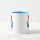 Petit ourson super-héros courageux. マグカップ (中央)