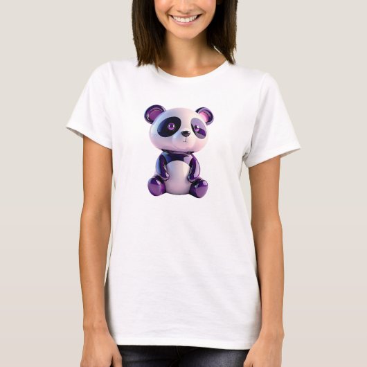 Petit panda mignon au regard attendrissant. tシャツ (正面)