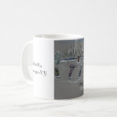 Petit Pois Skating in NY Coffee Mug コーヒーマグカップ (正面左)