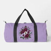 Petit Sac de Sport Bouquet de Violettes ダッフルバッグ (正面)