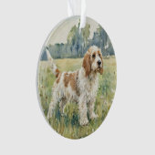 Petite Basset Griffon Vandeen  - PBGV オーナメント (正面)