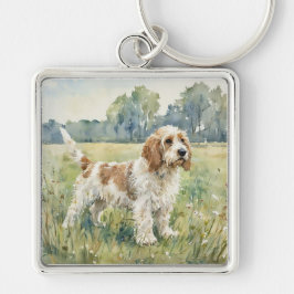 Petite Basset Griffon Vandeen  - PBGV キーホルダー