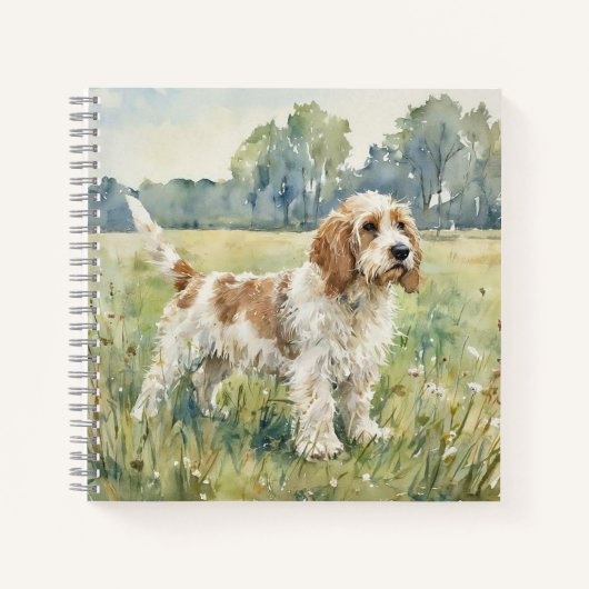 Petite Basset Griffon Vandeen  - PBGV ノートブック (正面)