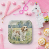 Petite Basset Griffon Vandeen  - PBGV ペーパープレート (パーティー)