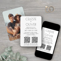Petite Chic Deco All-In-One QRコードフォト結婚ズ