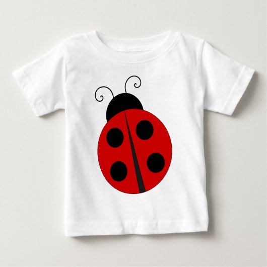Petite coccinelle ベビーTシャツ (正面)