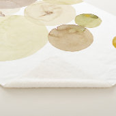 Petite couverture motif bulles Aquarelle  シェルパブランケット (3/4)