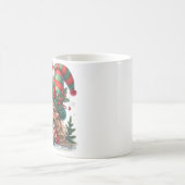 Petite elfe de Noël magique avec chocolat chaud et コーヒーマグカップ (中央)