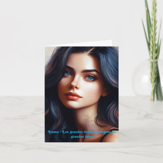 Petite Étincelle, Grand Progrès, carte pour tous サンキューカード (正面)