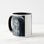 Petite fée mélancolique sous la pluie. マグカップ (正面左)