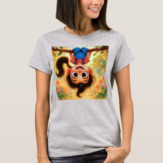 Petite fille amusante tシャツ (正面)