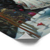 Petite fille dans la neige ポスター (角)