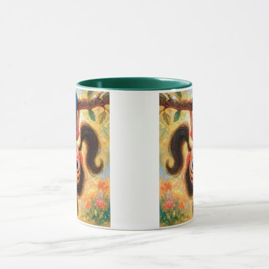 Petite fille espiègle マグカップ (中央)