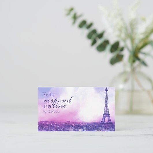 Petite Online Reply Request Amour Éternel  エンクロージャーカード (スタンド正面)